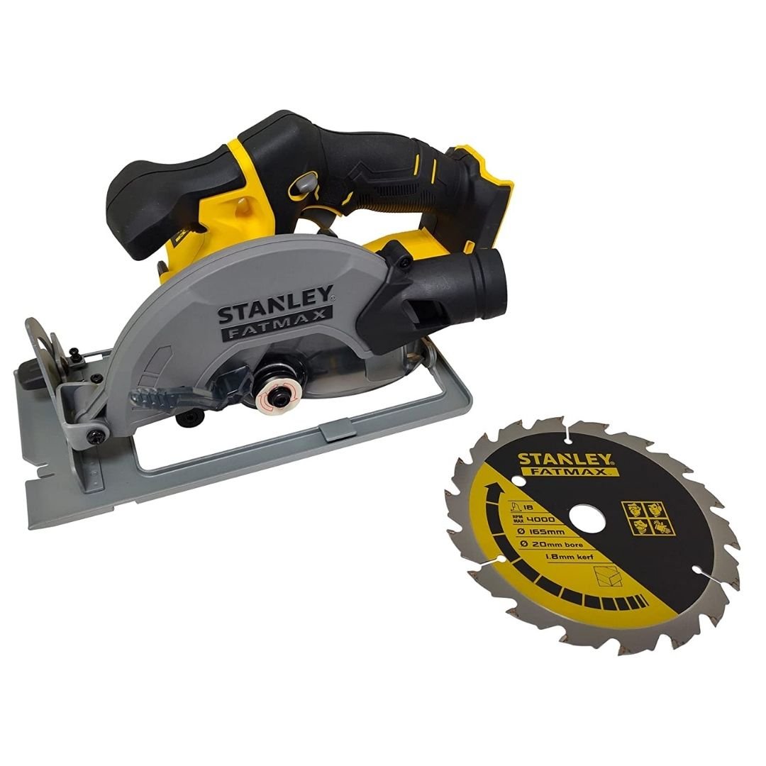 STANLEY SCC500 B1 V20 18V 165mm Cordless Brushed Circular Saw