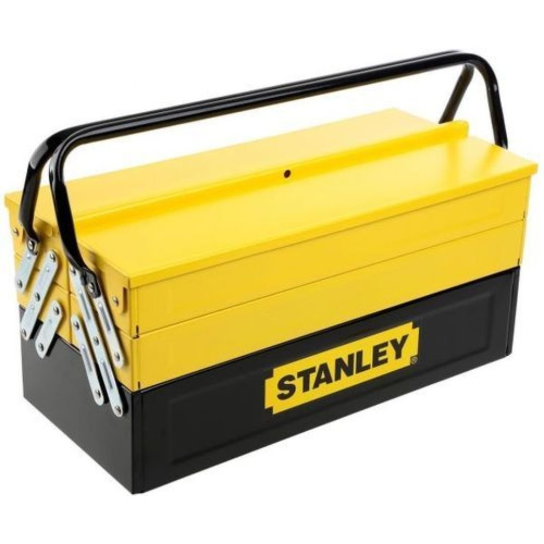 STANLEY – 1-94-738 5 TRAY METAL TOOL BOX - Tools Direct